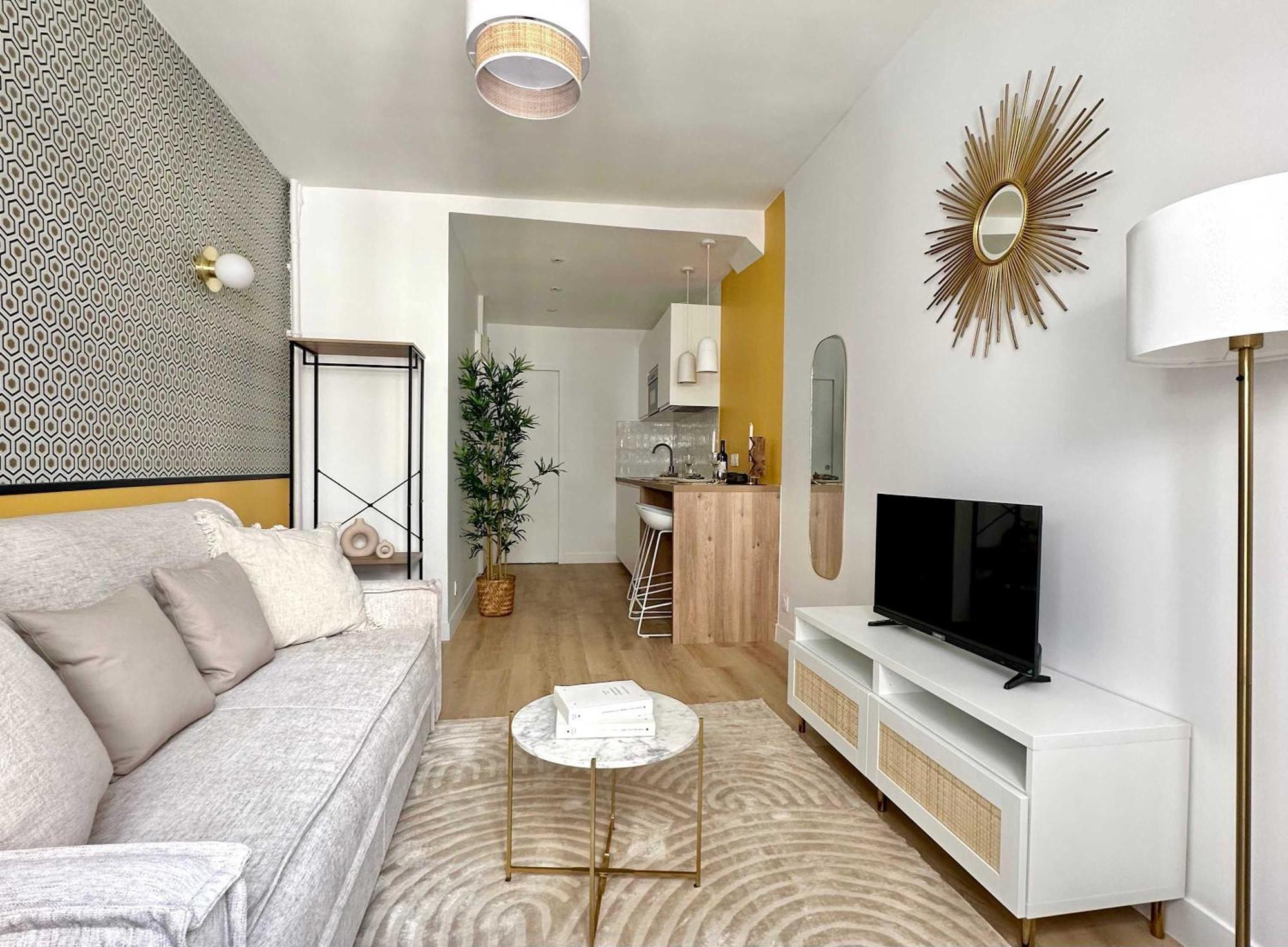Welcoming Studio Near Opera Париж Экстерьер фото