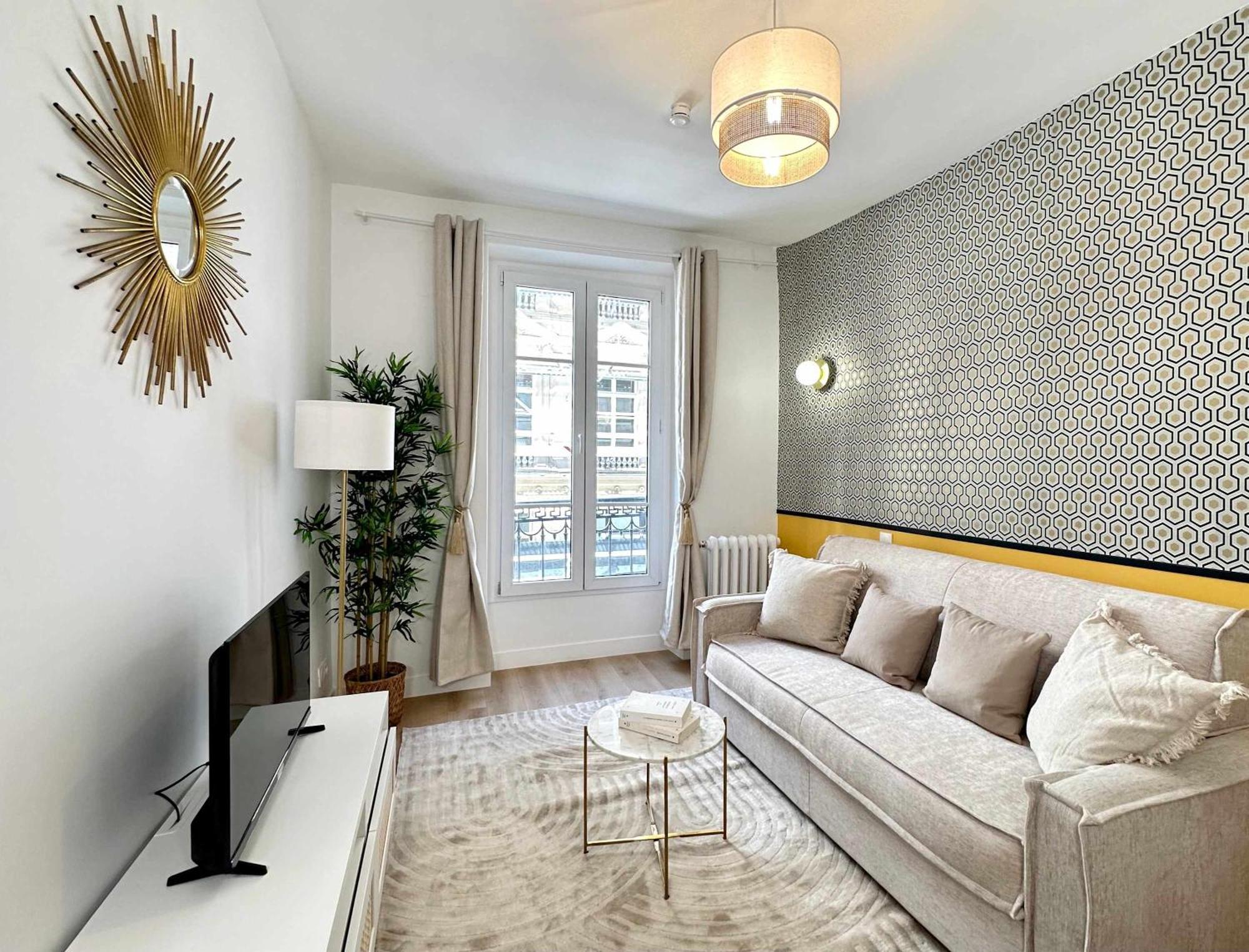 Welcoming Studio Near Opera Париж Экстерьер фото