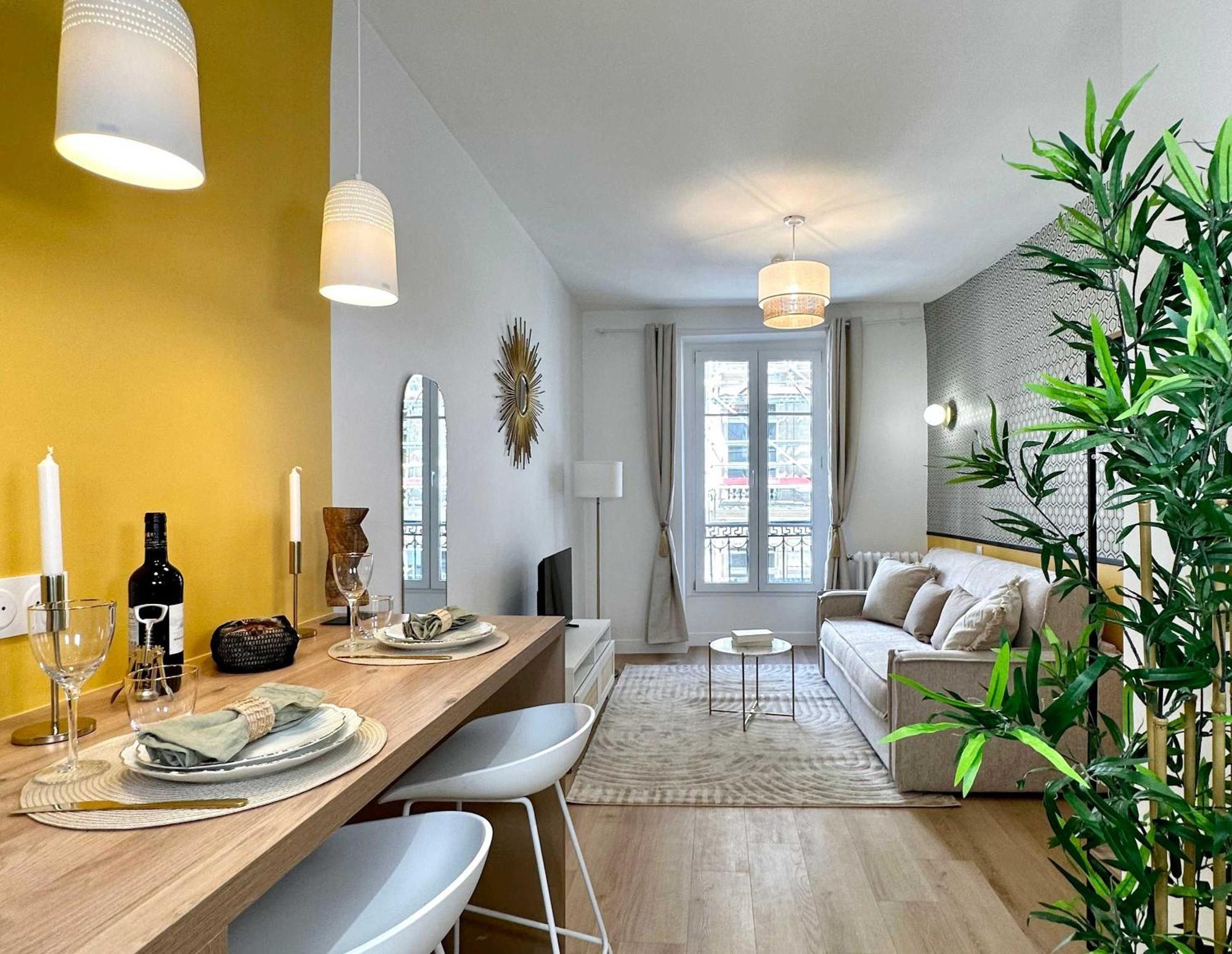 Welcoming Studio Near Opera Париж Экстерьер фото